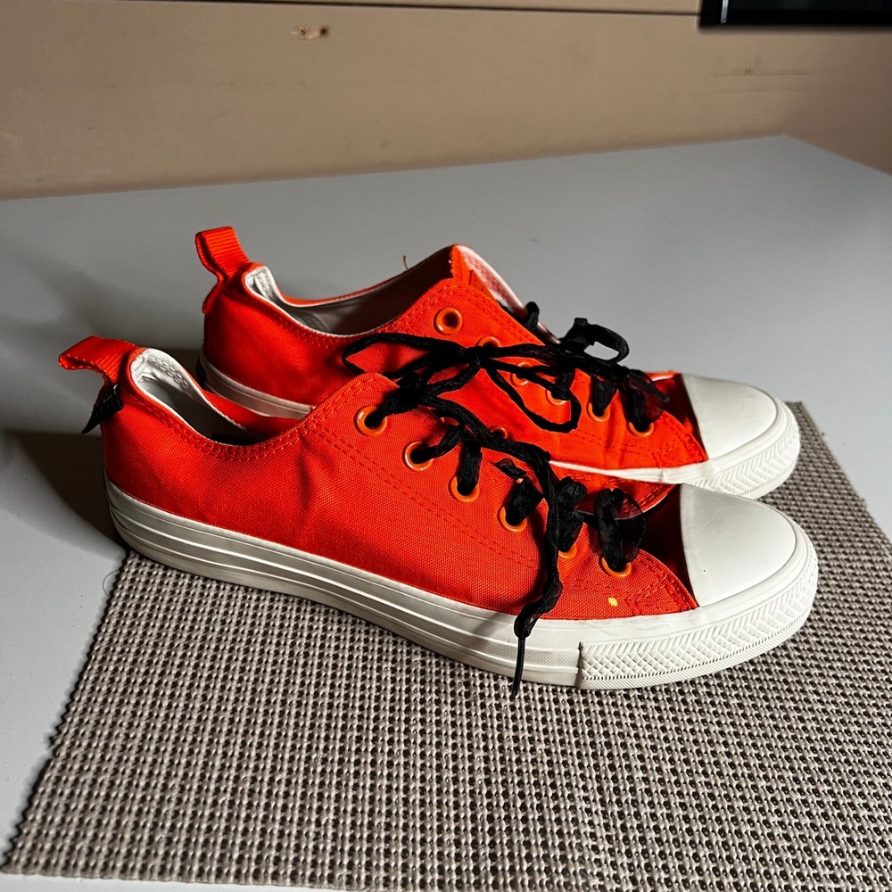 Converse Chuck Taylor All Star Orange Camo‎ Lining Low Top Sneakers 161435F